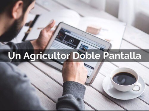 agricultor doble pantalla bialar