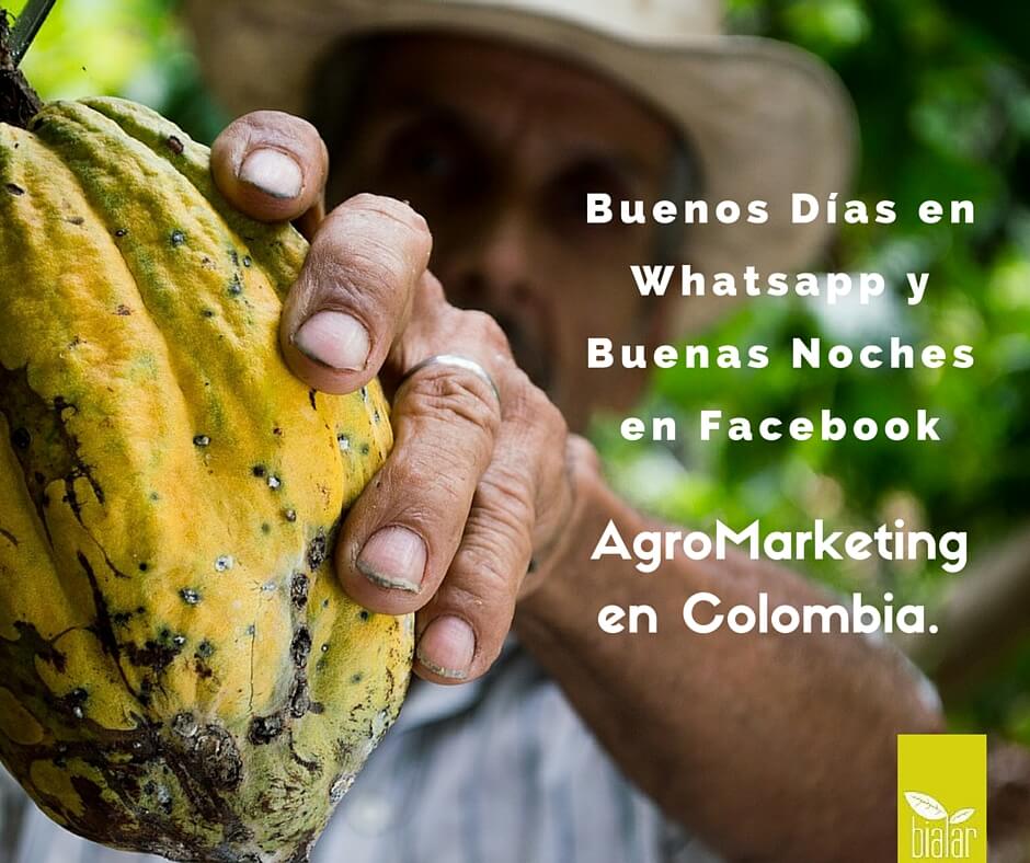 agromarketing en colombia, redes sociales