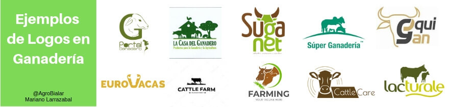 Ejemplos de logos en ganadería