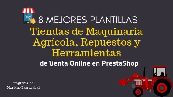 8 Mejores Plantillas para Tiendas de Maquinaria Agrícola, Repuestos y Herramientas de Venta Online en PrestaShop