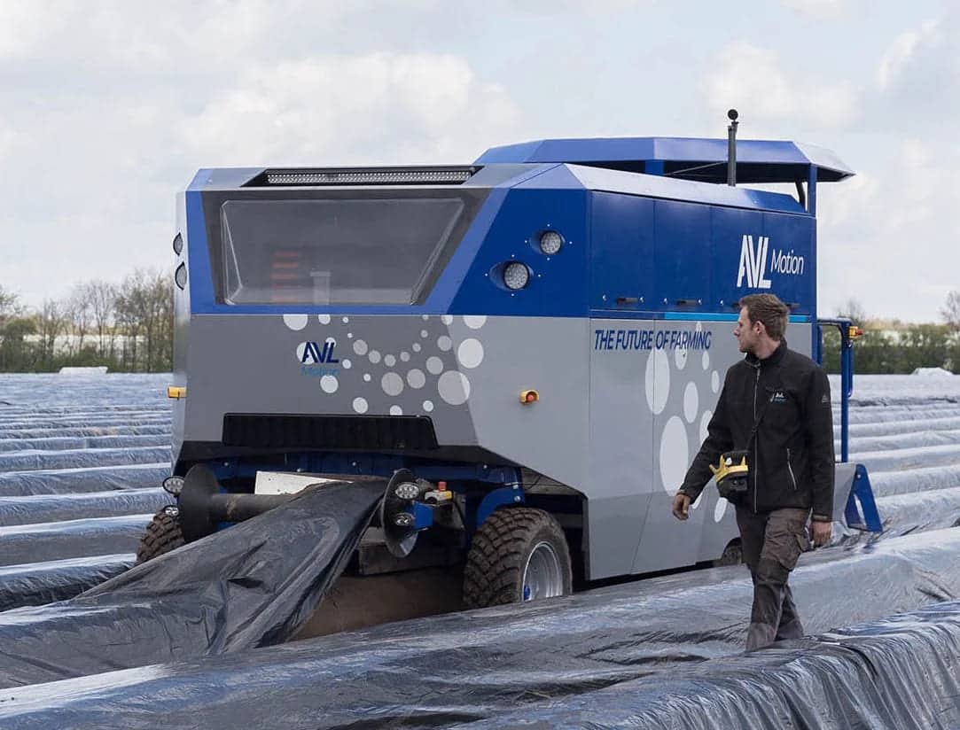 automatización en la cosecha de espárrago robot para cosechar espárragos