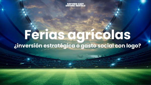 Ferias agrícolas: ¿inversión estratégica o gasto social con logo?